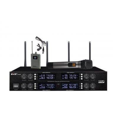 Радиомикрофоны BKR KX-D3880HB (четыре ручных и четыре петличных) Радиомикрофоны BKR KX-D3880HB (четыре ручных и четыре петличных)