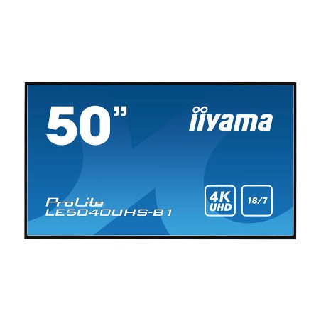 Информационный дисплей Iiyama LE5040UHS-B1 Информационный дисплей Iiyama LE5040UHS-B1