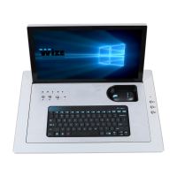 Раскладной монитор Wize WR-17FL (FullHD, 17,3")