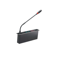 Цифровой встраиваемый проводной микрофонный пульт председателя CleverMic EMU4302C