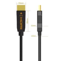 Оптический HDMI кабель Clevermic HC30 (30м) 