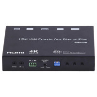 Удлинитель 4K HDMI+USB KVM по витой паре/оптике (передатчик) 