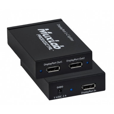 Распределитель - хаб сигнала DISPLAYPORT 1.2A 1×2 HUB, MST Muxlab 500506 