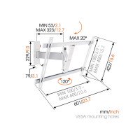 Крепления для дисплея Vogel's Professional WALL 2325 W (настенное 40-65 '') 